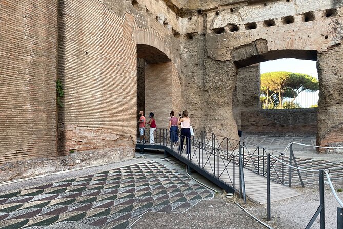 Rome: Small-Group Tour of Caracalla Baths and Circus Maximus - Mosaics, decoration, and what survived