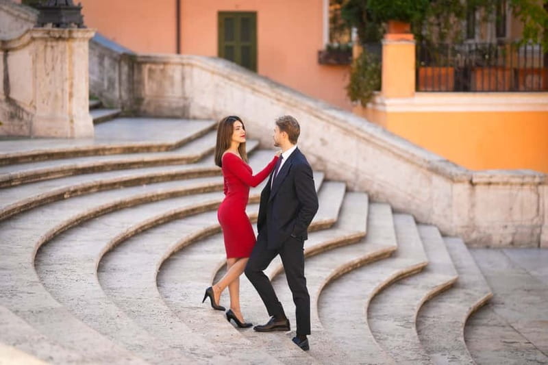 Rome: Spanish Steps & Hidden Gems Private Photoshoot - How the posing guidance changes the experience