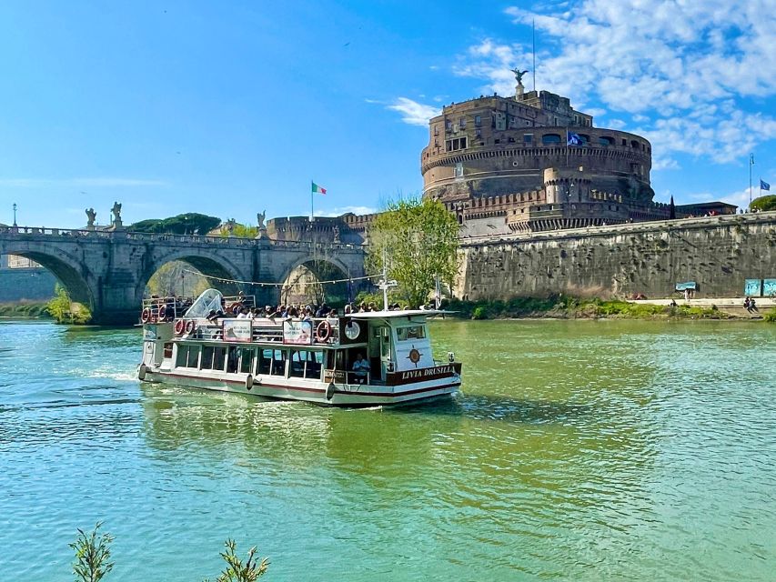 Rome Squares and Fountains Tour & River Boat Hop On Hop Off - Piazza Navona, Bernini, and Borromini