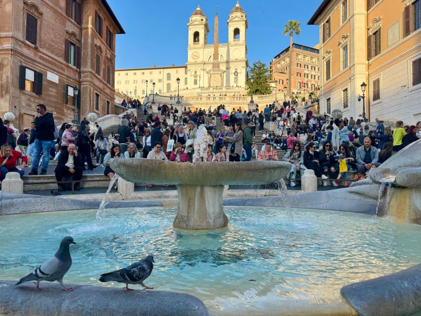 Rome Squares and Fountains Tour & River Boat Hop On Hop Off - Alleys, Gelato, and the Walk Toward the Tiber
