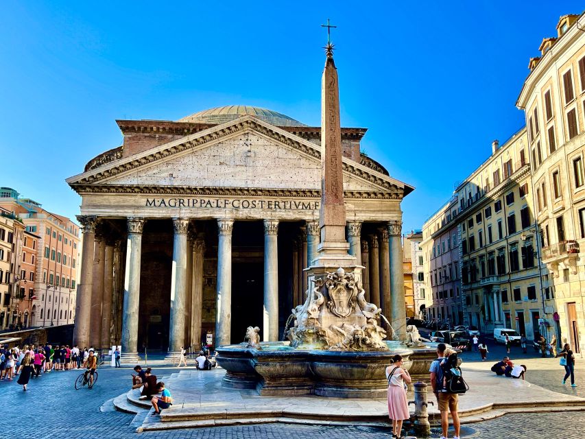 Rome Squares and Fountains Tour & River Boat Hop On Hop Off - Ponte Sant’Angelo and Castel Sant’Angelo