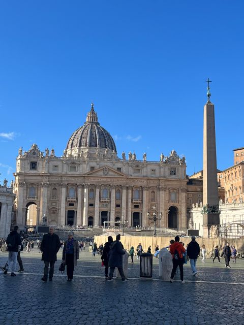 Rome: St. Peter's Basilica and Papal Grottoes Guided Tour - Key points to know before booking
