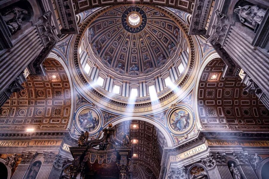 Rome: St. Peter's Basilica Audio Guide with Dome Tickets - The views over Rome and Vatican City