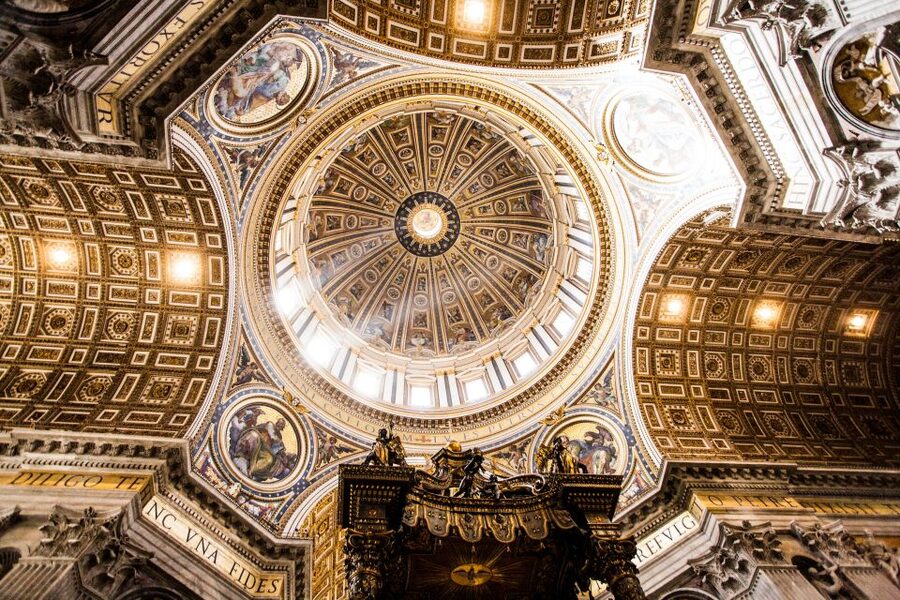 Rome: St. Peter's Basilica & Dome Entry Ticket & Audio Tour - St. Peter’s Basilica after the climb