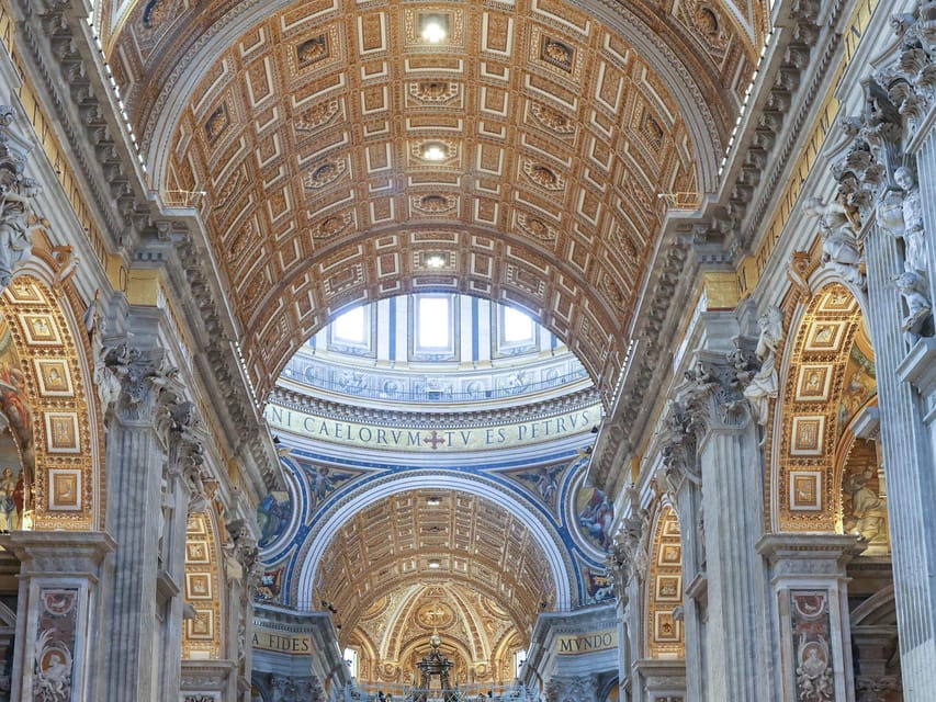 Rome: St. Peter's Basilica, La Pietà, Papal Tombs and Dome - Passing security requires patience