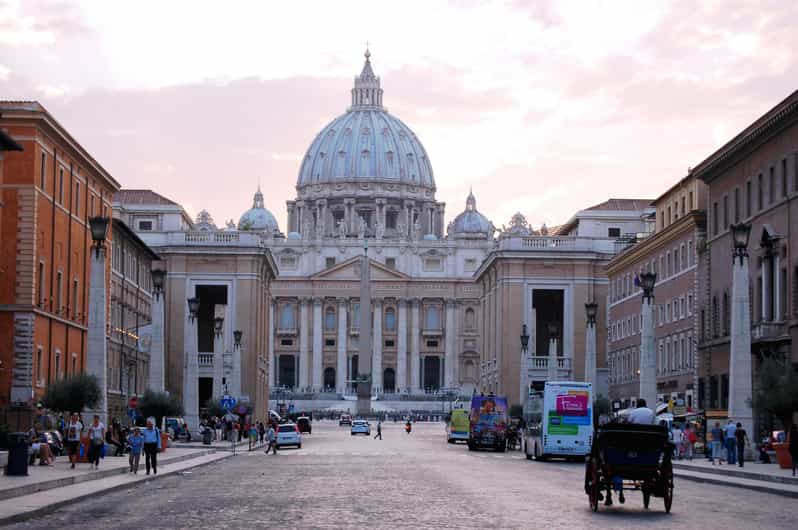 Rome:St. Peter's Basilica Tour, Exclusive Underground Access - St. Peter’s Square viewed from inside