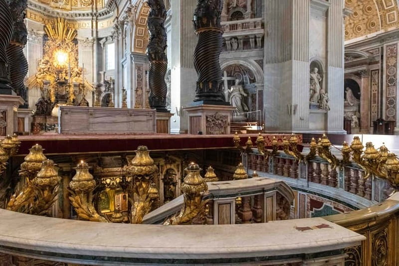 Rome: St. Peter's Basilica Tour , Pietà & Papal Tombs - Meeting near St. Peter’s Square