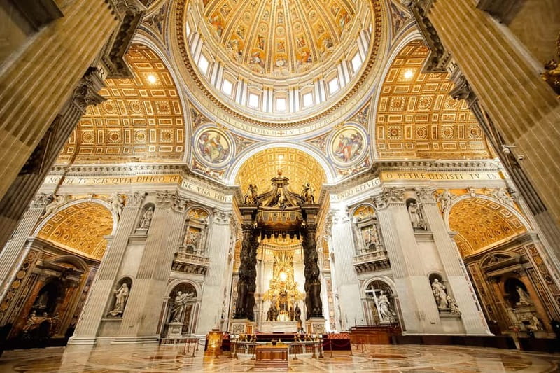 Rome: St Peter's Basilica Tour with Optional Dome Climb - St. Peter’s Square and the Egyptian obelisk