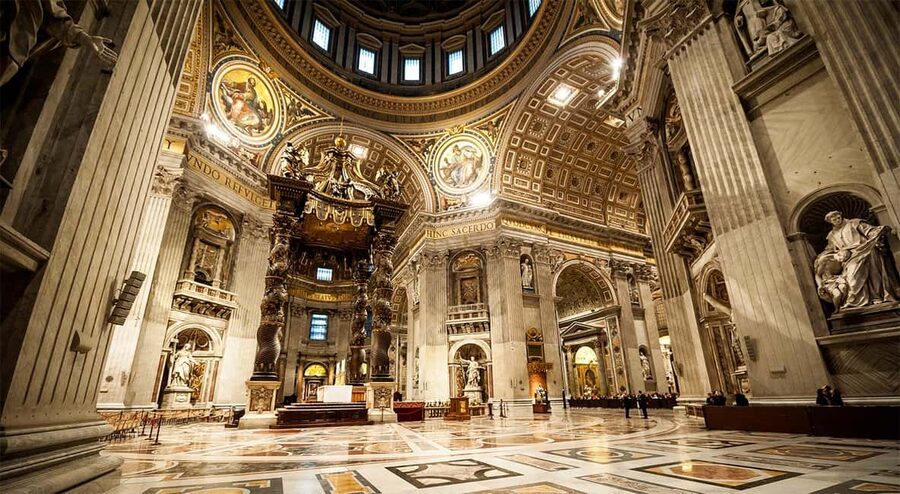 Rome: St. Peter's Basilica & Vatican Grottoes Guided Tour - The security line changes the timing