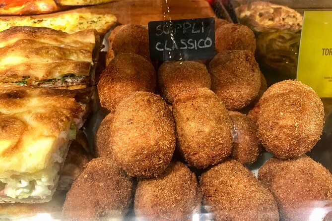 Rome Street Food Tour with Local Guide - Pizza and suppli, Romes quick comfort food