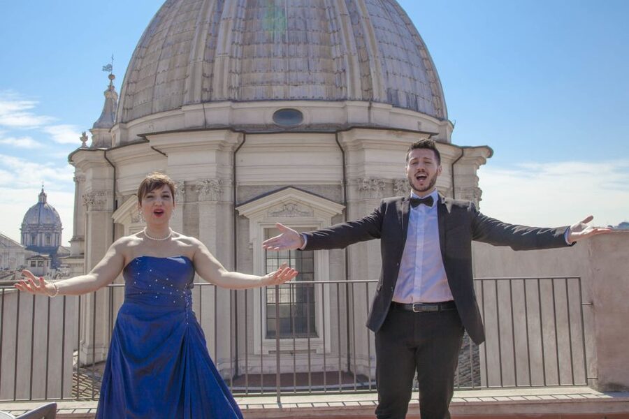 Rome: Terrazza Borromini Open-Air Opera with Aperitif - Practical booking advice