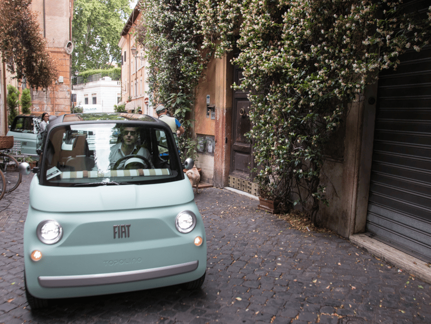 Rome: "The Unmissable" Fiat Topolino Eco-Chic Adventure! - Is $112.15 good value?