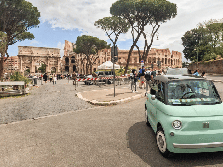 Rome: "The Unmissable" Fiat Topolino Eco-Chic Adventure! - Saint Peter’s Square, Piazza Navona, and the ride home