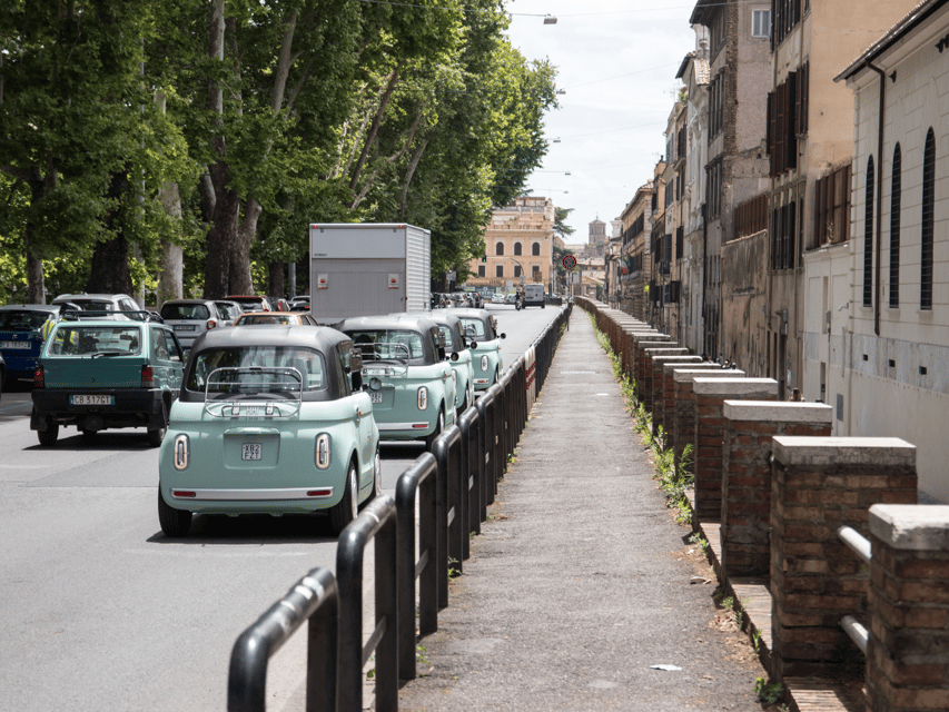 Rome: "The Unmissable" Fiat Topolino Eco-Chic Adventure! - Commentary, GPS, and group size