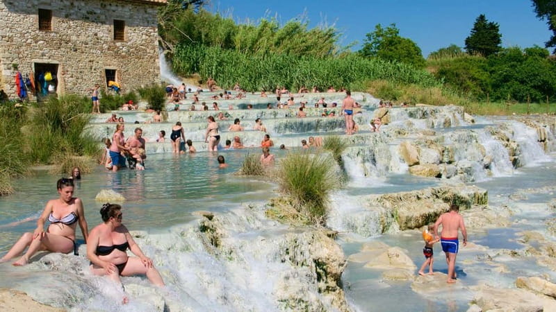 Rome to Saturnia ; Thermal Springs Day Trip with Lunch - Transport, group size, and the value of $311.53
