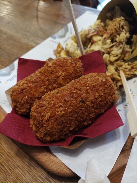 Rome Trastevere: A Full Meal Food Tour with a Local - Supplì, Rome’s Crisp Rice Snack