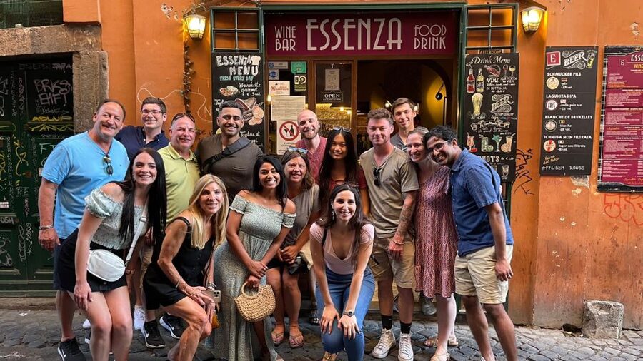 Rome: Trastevere Food and Wine Tour - Wine pairings and the pace of the evening