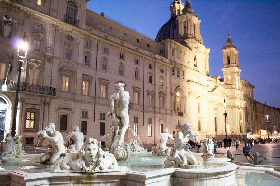 Rome: Trevi Fountain & Other Highlights Guided Tour at Night - Starting near Sant’Apollinare alle Terme