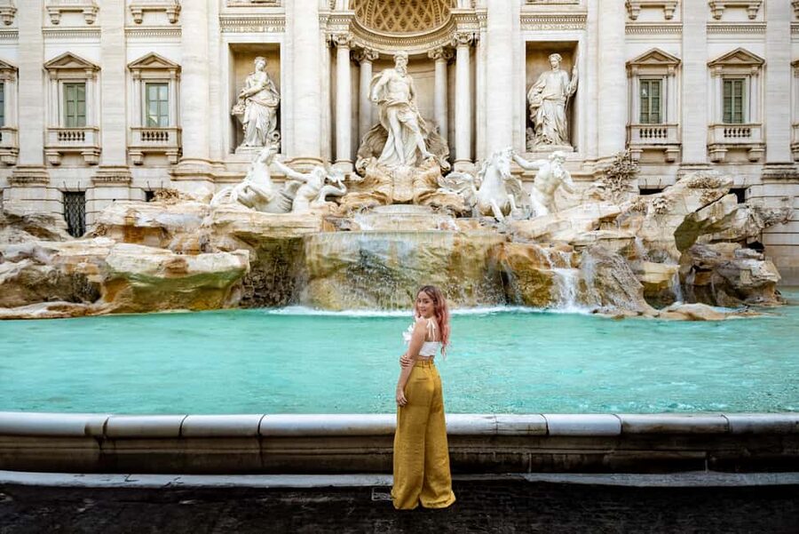 Rome: Trevi Fountain Private Early Morning Photoshoot - The video reel is more useful than it sounds