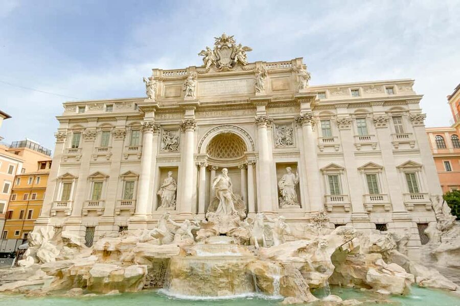 Rome: Trevi Fountain Underground Aqueduct Walking Tour - Seeing water still flow through the aqueduct