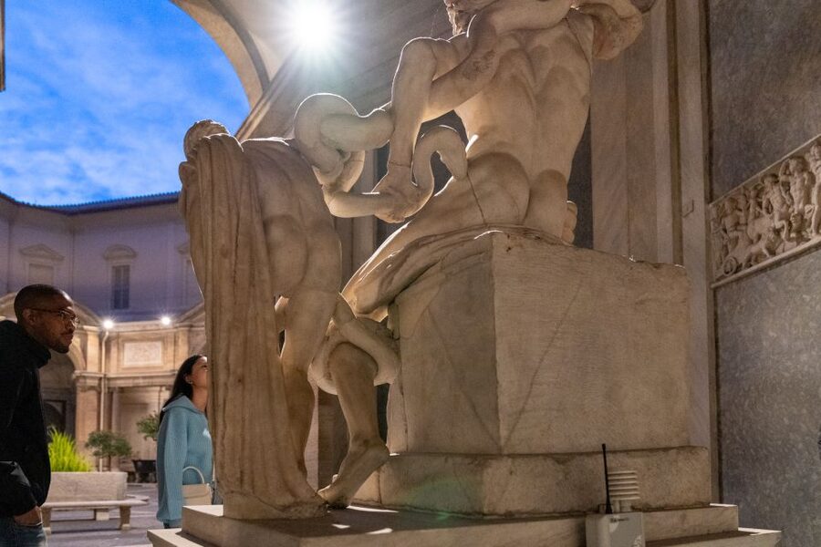 Rome: Turning the Lights on at the Vatican Museums - How much value is in $396.50?