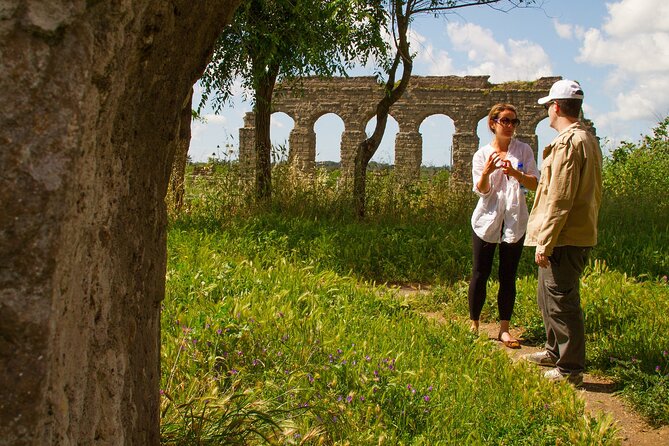 Rome Underground: Catacombs Tour, Aqueducts and Appian Way - Walking the Appian Way on uneven Roman paving