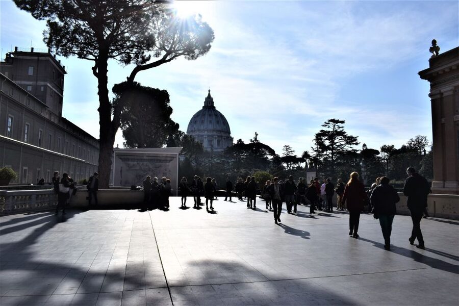 Rome: Vatican & Colosseum Experience with Lunch & Transfers - St. Peter’s Square and the Vatican Museums