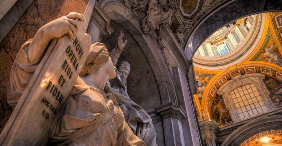 Rome: Vatican Museums and Sistine Chapel Tour with Ticket - Belvedere Courtyards and the papal setting