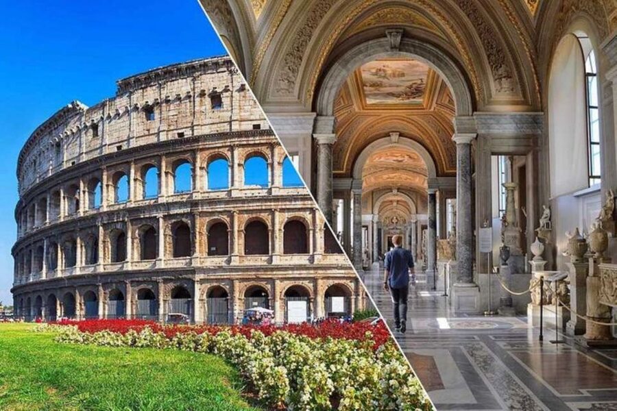 Rome: Vatican Museums, Colosseum, and Roman Forum Tour - The Vatican begins at 8:30 a.m.