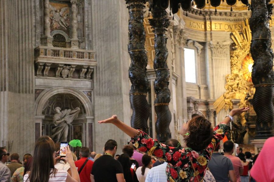 Rome: Vatican Museums & St. Peter's Basilica with Dome Climb - St. Peter’s Basilica, from Michelangelo to Bernini