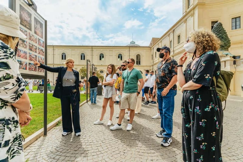 Rome: Vatican, Sistine Chapel and Basilica Guided Tour - St. Peter’s Basilica depends on your option