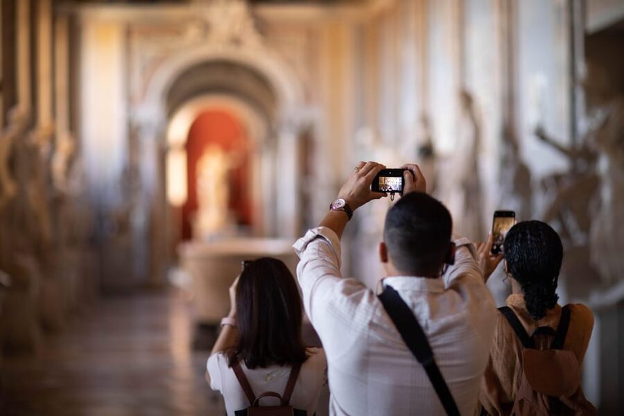 Rome: Vatican, Sistine Chapel, St. Peter's Small-Group Tour - The Gallery of Maps and a 16th-century view of Italy