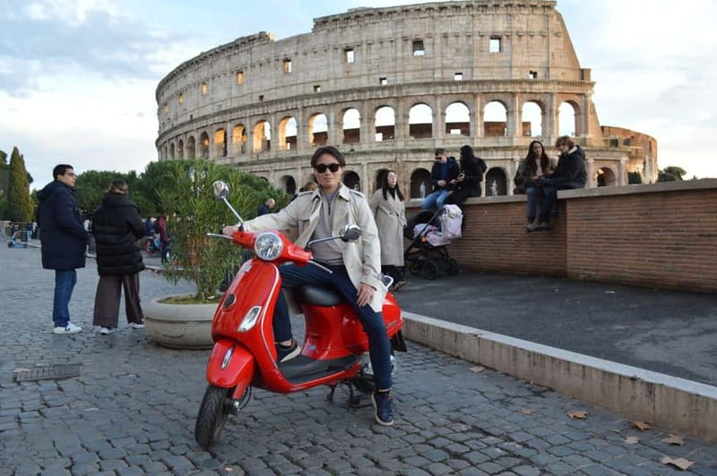 Rome Vespa: City Highlights Sightseeing Tour by Vespa - Starting near Via Cavour and the Colosseum