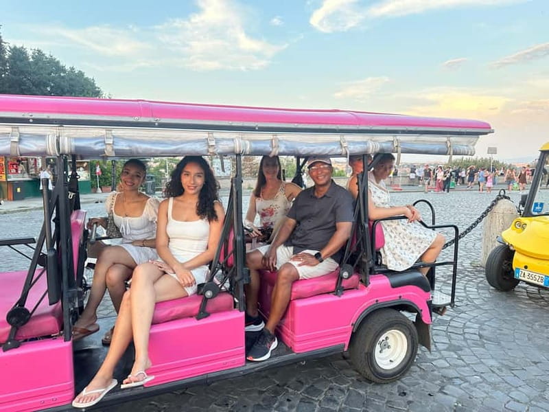 Rome Vespa Experience with Professional Photoshoot - Circus Maximus and Piazza Venezia from the road