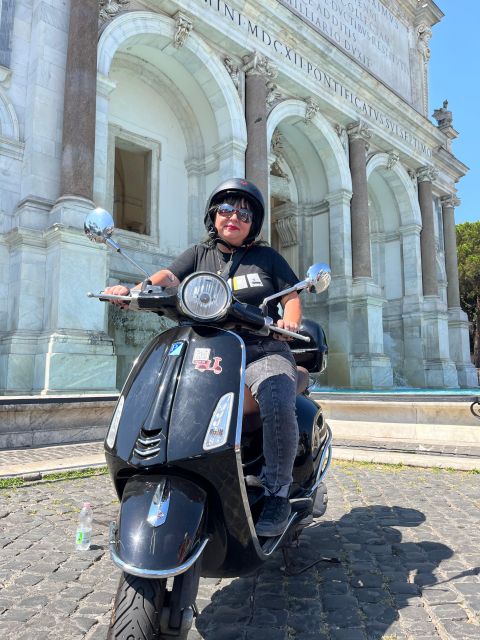 Rome: Vespa Self-Drive Tour with Gelato - Key points to know before you book