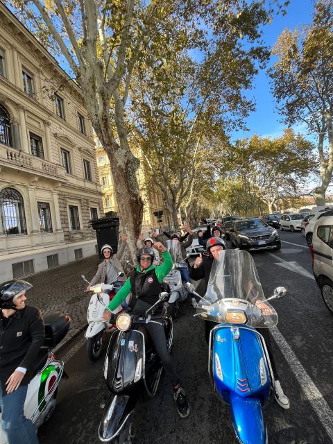 Rome: Vespa Self-Drive Tour with Gelato - Starting near the Vatican on Via Santamaura