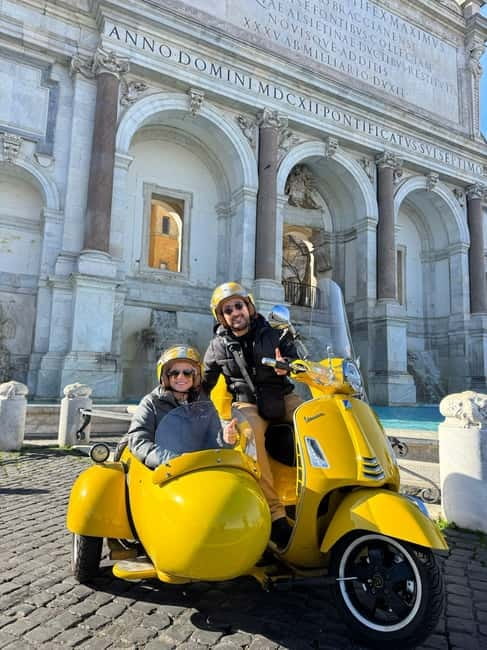 Rome: Vespa Sidecar Tour with Hotel Transfers & Gelato - Is $134.45 a Fair Price?