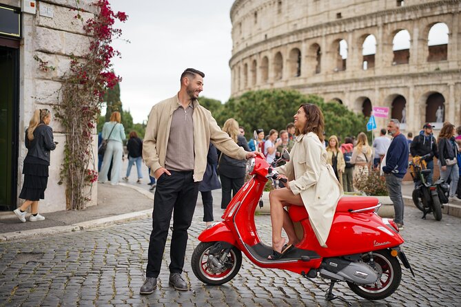 Rome Vespa Tour with Professional Photoshoot - Why a Vespa works so well in Rome