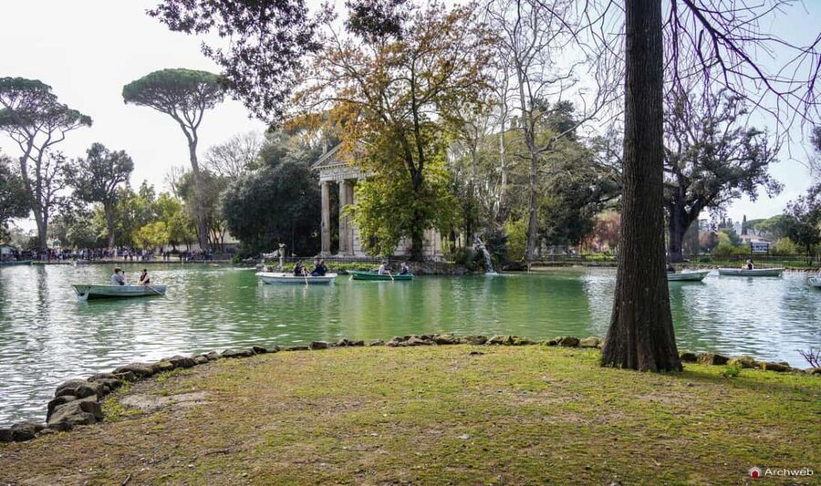 ROME: Villa Borghese Lake tour by boat paddling independently +aperitivo - Is $92.89 a Fair Price?