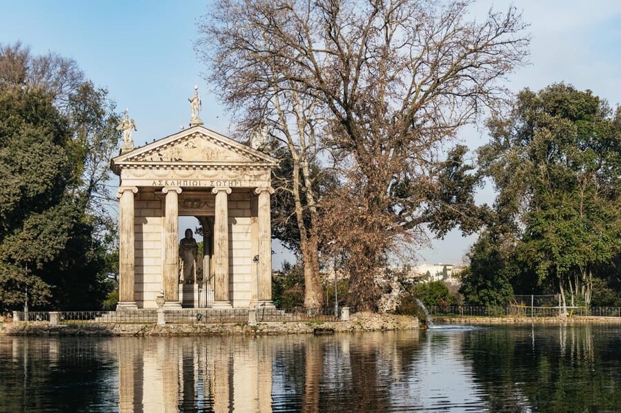 Rome: Villa Borghese, Villa Ada, and Coppedè E-Bike Tour - Starting at the Tiber near Lepanto