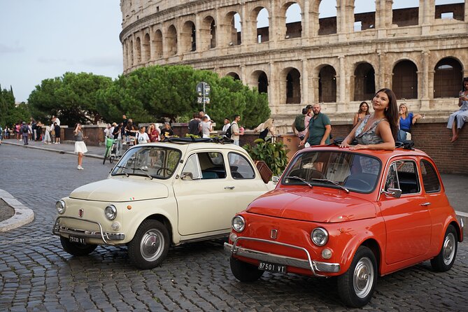 Rome: Vintage Fiat 500 Car Tour with Photographer - The Orange Garden gives you a better pause