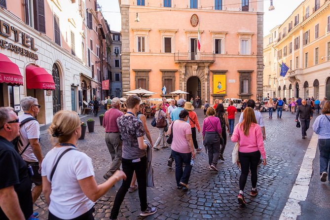 Rome Walking Tour with Piazza Navona, Trevi Fountain and Pantheon - Guide style, audio equipment, and pace