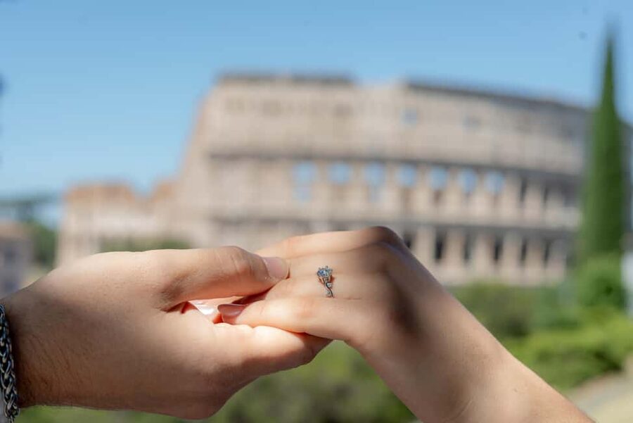 Secret Proposal Photoshoot in Rome + Reel - Largo Gaetana Agnesi: the practical starting point