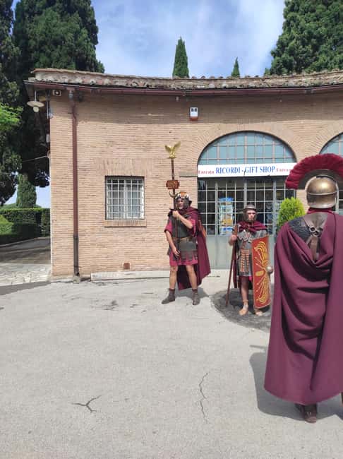 Secrets Below Rome: Tour Catacombs and Ancient Appian Way - Villa di Massenzio adds another Roman layer
