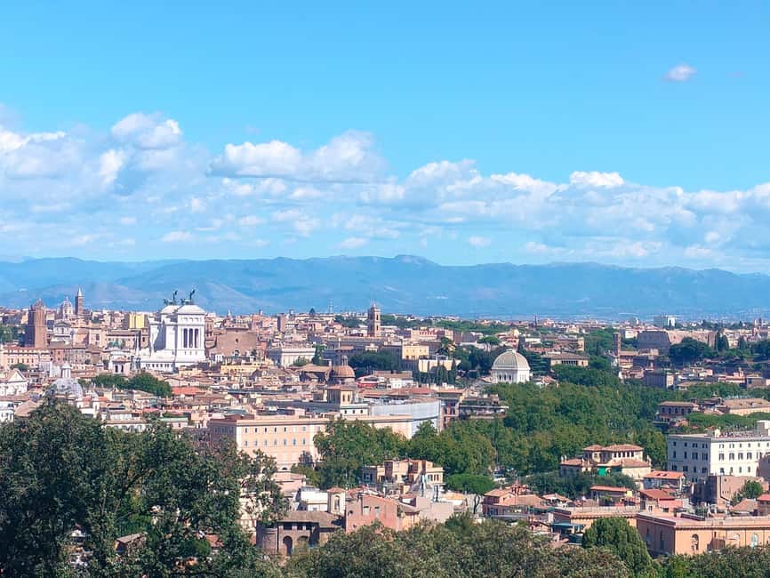 Sette colli tour - Gianicolo gives you Rome’s best opening view