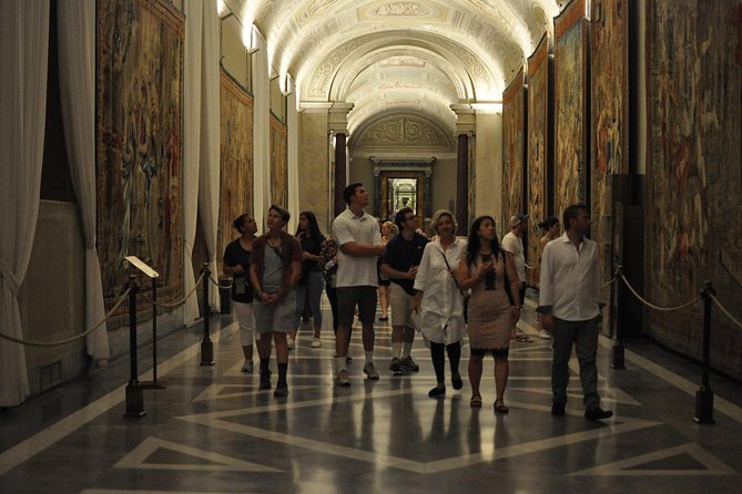 Skip the Line: Small Group Vatican & Sistine + Basilica Option - Pinecone Courtyard and the museum’s outdoor pause