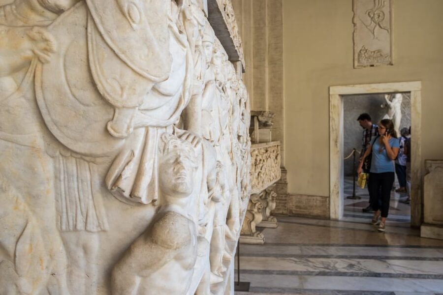 Skip-The-Ticket-Line Vatican Museums & Sistine Chapel Entry - The Gallery of Chandeliers and Vatican Library
