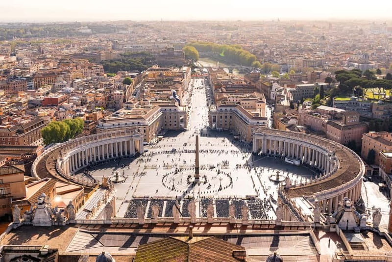 St. Peter's Basilica Early Entry with Guided Dome Climb - The final 300 steps and the view from 136 meters