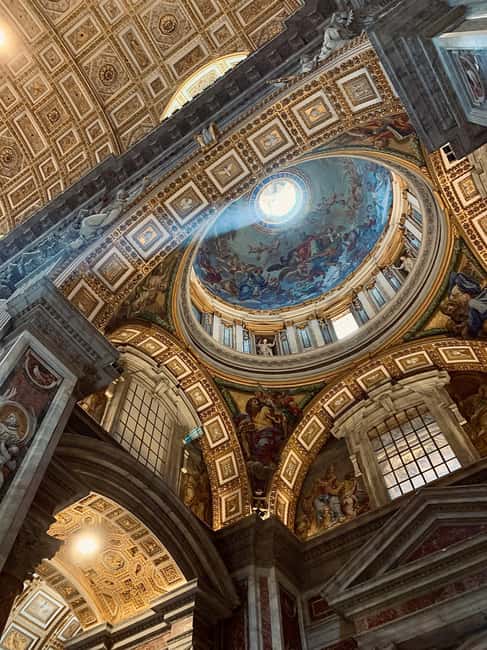 St Peter's Basilica tour with Dome and Crypts(Papal Tomb) - Key points to know before booking
