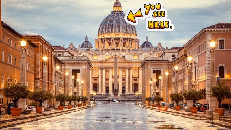 St. Peter's Dome Climb, Basilica and Vatacombs Tour - The final 320 steps to the summit